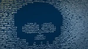Free malicious code virus hacker illustration