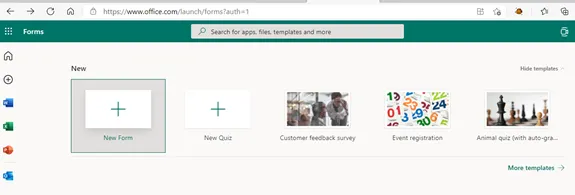 Microsoft Forms Microsoft Forms